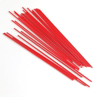 Red Opal COE 96 Stringer Sample - S-2502-96 Oceanside Glass Stringer