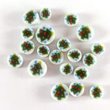 Christmas Tree Murrine SP14101 Millefiori COE 90 Glacial Art Glass