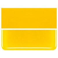 Sunflower Yellow COE 90 Bullseye 3mm Sheet Glass 3 Inch Square 040-220-3INSQ