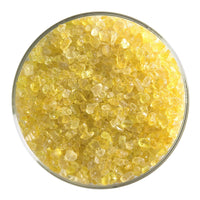Yellow Transparent Glass Frit Coarse Bullseye COE 90 Fusible
