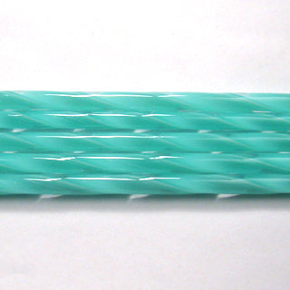 C215 Cyan Ribbon Cane COE 90 Glass