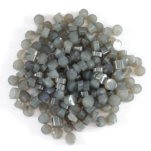 Deco Grey Dots D0136 COE 90 Glacial Art Glass