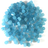Powder Blue Dots D0108 COE 90 Glacial Art Glass